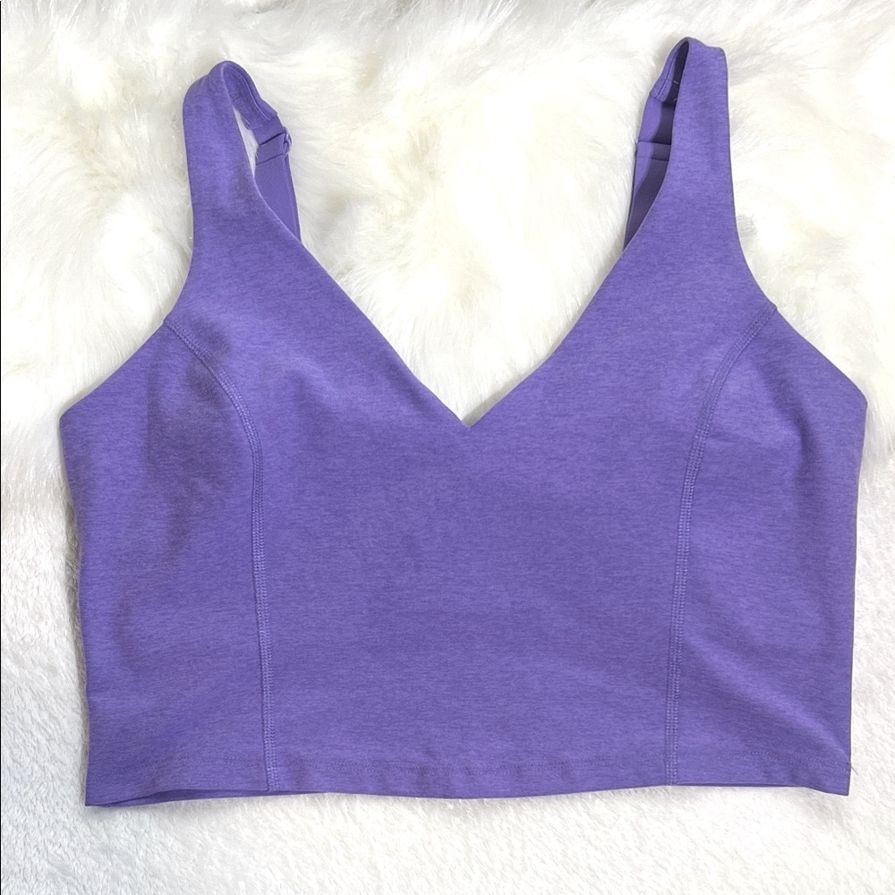 Beyond Yoga Purple Crop Top